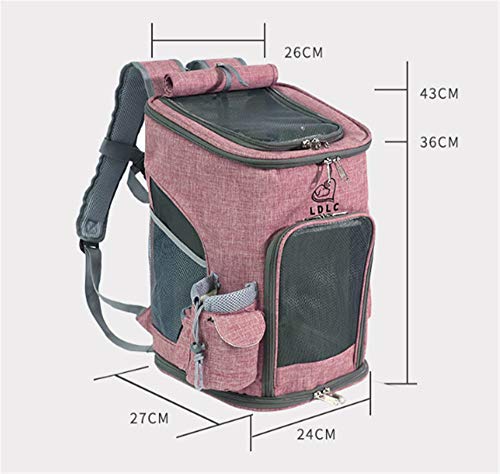 Sac à dos pour animaux pliable Lyperation transport chat chien - 5