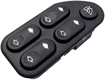 EMIAOTO Electric Window Switch 4 Way 8+3 Pin Driver Side for Ford Ranger Fiesta Ecosport 2004-2008 7S6514529AA