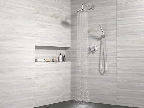 Image of Lava Odoro Modern Rain Shower System Faucet Set, SF104-C