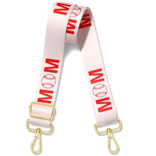 Image of NVENF Game Day Purse Strap Replacement Baseball Basketball Soccer Golf Crossbody Shoulder Bag Straps for Stadium Clear Purse (Style K)
