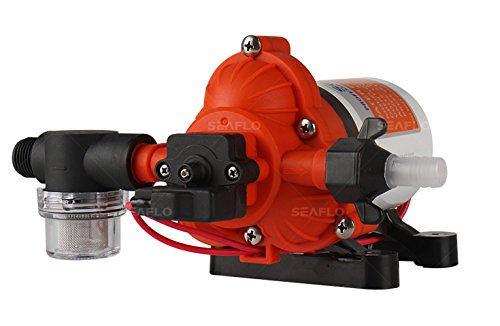 Seaflo Dc Diaphragm Pump - 12V, 3.0 Gpm, 45Psi W/ Automatic Switch #TOP2