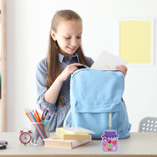 Pacote com 24 kits de artesanato para o Dia dos Namorados para crianças, faça você mesmo, em forma d