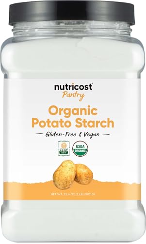 Nutricost Pantry Organic Potato Starch (2 Pound) - Gluten-Free & Vegan
