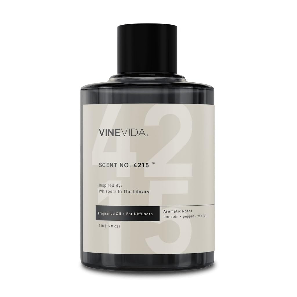 VINEVIDA [16 Oz] Inspired by: Whispers in The Library; Diffuser Oil Refill | Premium Scent Diffuser Oil for Home