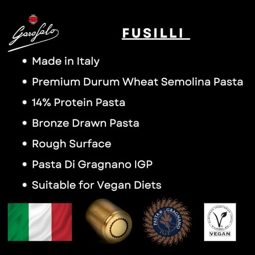 Garofalo Fusilli Dry Pasta, 500g