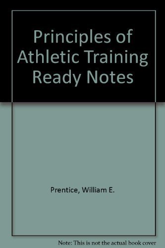 Principles of Athletic Training (Ready Notes): 9780072461770: Medicine ...