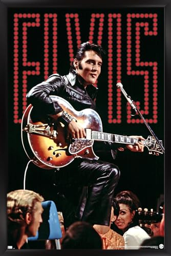 Elvis Presley 68 Concert Poster Cadeau Idéal Fans Rock Trends