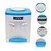 Tabletop Water Cooler Dispenser, Electric Hot/Cold Water-Cooled Drinking Machine with Top Loading, 550W Compact Drinking Fountain Automatic Drinking Water Tools for Home Office
