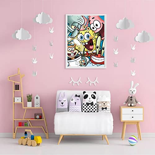 6 Pack Cross Stitch Kits, Veguude Cartoon Counted Stamped Cross Stitch Kits, Cross Stitch Kits For Beginners, Embroidery Kit Arts And Crafts For Home Decor Needlepoint Counted Kits [11Ct 9.84X13.78In] #TOP6