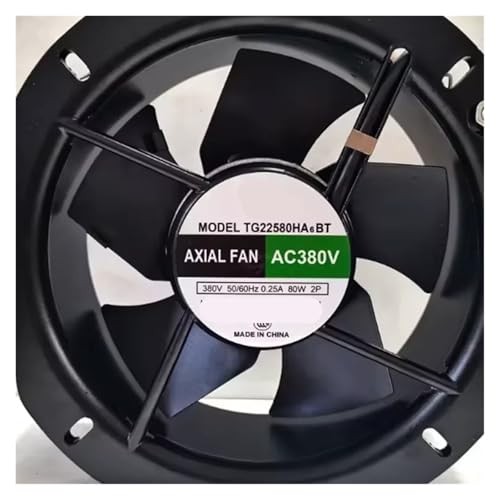 Ventilateur de refroidissement TG22580HA6BT 380V contre la surchauffe industrielle