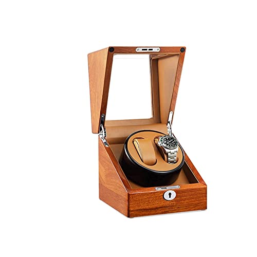 Remontoir montre automatique silencieux boîte de rangement 2 montres cuir