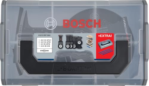 Jeu de lames de scie Starlock en mini Boxx avec crayons BOSCH 061599766V - vue 4