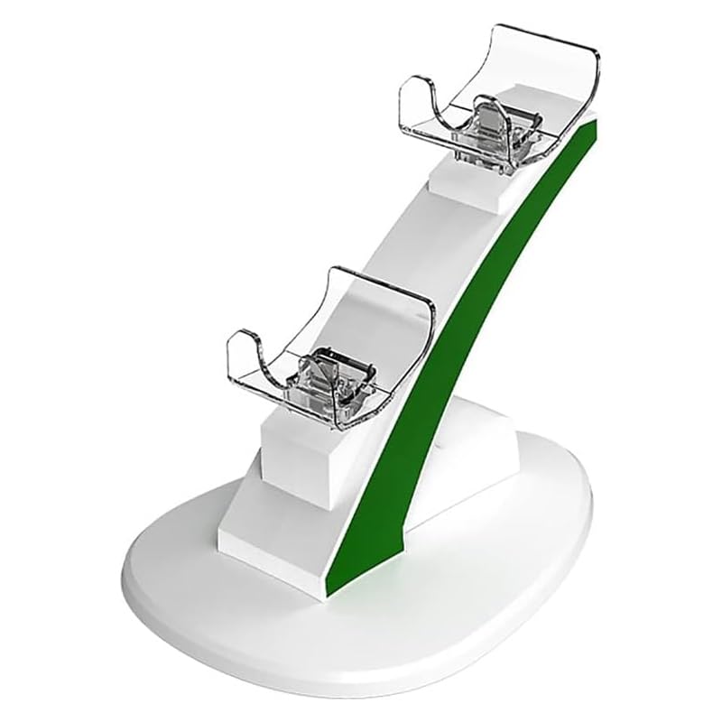 Dock di Ricarica Wireless per Doppio Controller per Aeromodelli, Doppio Supporto per Controller con Base di Ricarica Rapida, per Un'Esperienza di Gioco Migliorata