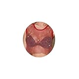 Foyte Crystal Mesh Body Chain Rhinestones Sexy Fishnet Crop Top Bra Cover Up Black Mesh See Through Tank Tops Nightclub Rave Chains Body Jewelry Accessories for Women(boby-97)