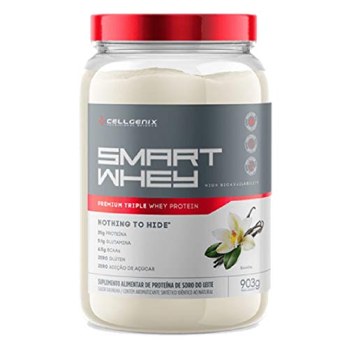 Whey Protein Smart Triple 907g - Baunilha - Cellgenix