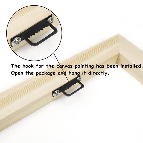 Hvest Farm Cow Wall Art Funny Farmhouse Cattle With Sunflower In Tub On Rustic Planks Canvas Abstract Painting Framed Modern Artwork Ready To Hanging For Bathroom Bedroom Living Room Decor,12X16 Inchs #TOP5