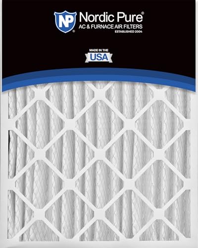Image of Nordic Pure 20x20x4 Pleated MERV 15 Air Filters 6 Pack | Actual Size: 19 1 /2 x 19 1 /2 x 3 5 /8 Made in USA, Pro Strength HVAC Filtration, Fine Particles, Dust, Pollen & Pet Dander