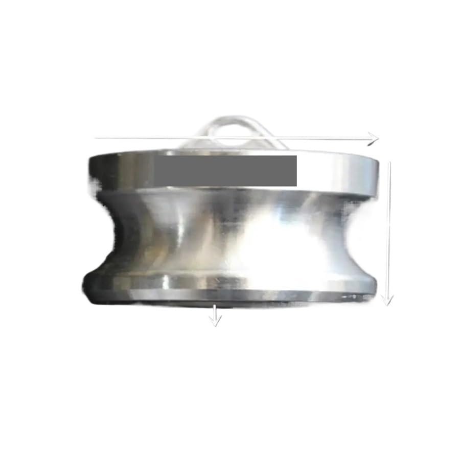 Acoplamiento de desconexión rápida Camlock DP de 3" con extremo de acero inoxidable 316 y ranura de leva for bombas de manguera