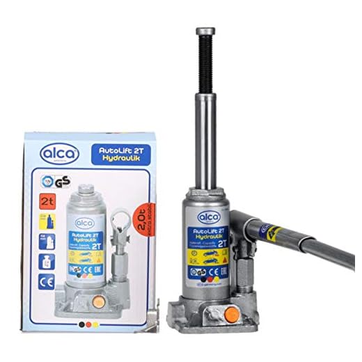 alca Tyskland hydraulisk flaska uttag 2 ton bil skåpbil lyftstativ verktyg garage utrustning 43100