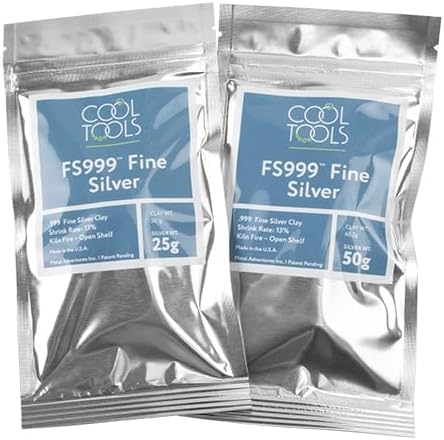 Cool Tools - Arcilla de plata fina FS999 - 0.88 oz - Nueva fórmula mejorada!