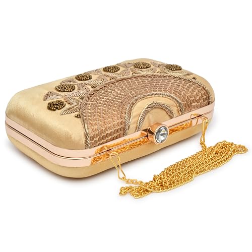 Image of For The Beautiful You Neck Embroidered Women's Clutch