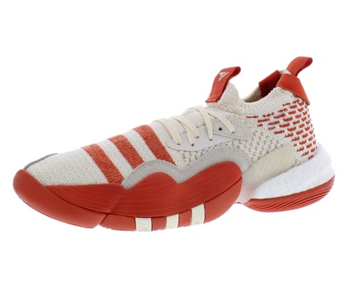 Image of adidas SM Trae 2 Unisex Shoes Size 13, Color: Cream /Orange