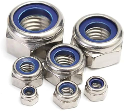 Image of SYLIX M5 Thread Stainless Steel Nylon Self-Lock Nut (pack of 10pcs)