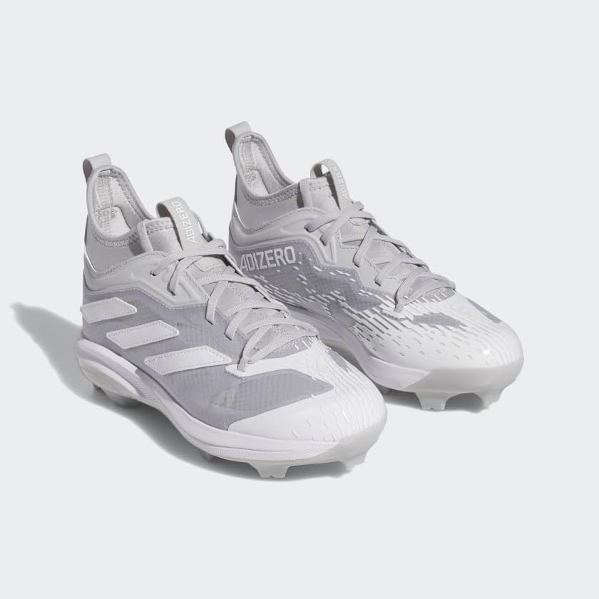 adidas Kids Boys Adizero Afterburner Nwv Thermoplastic Polyurethane Baseball Baseball Sneakers Shoes - Grey4