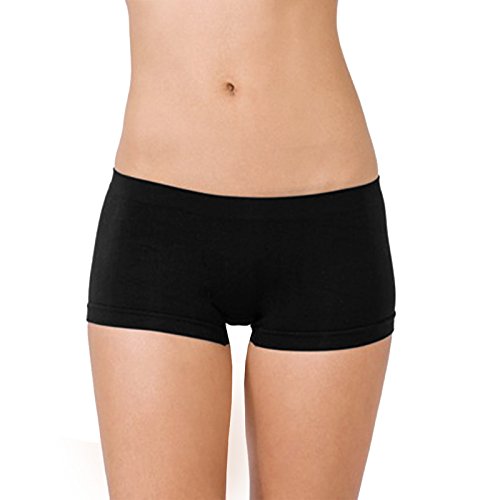 Image of Selfcare Women Soft Cotton Sinker Mid Waist Boyshorts Panties with Concealed Elastic Panel Pack of 3