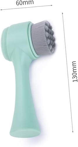 Miniatura 8 de Cepillo de limpieza facial de 2 piezas Manual de cepillo facial de limpieza facial