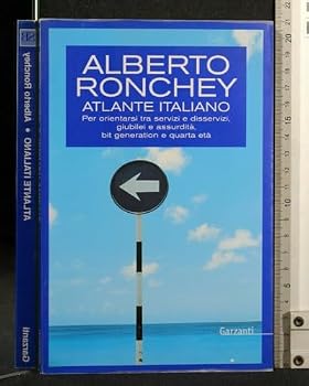 Paperback Atlante italiano (Saggi blu) (Italian Edition) [Italian] Book