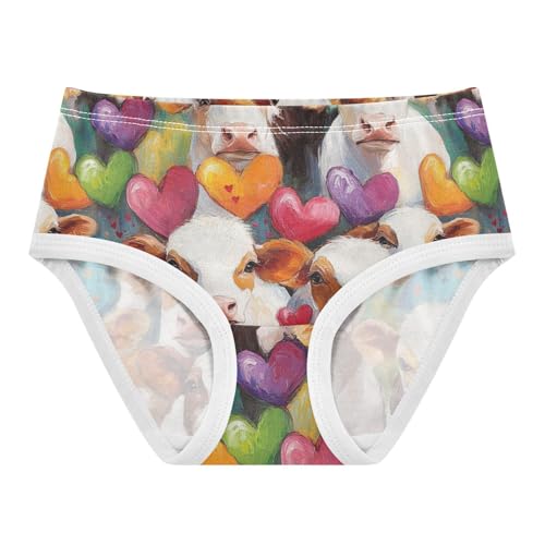 Wusikd Cute Calves Girls' Underwear Cotton Girls Briefs Soft Toddler Underwear 2T