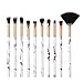 Produktbild Milopon Professionell Makeup Pinsel Set Erröten Bürste Make-up-Pinsel Foundation Pinsel Kosmetikpinsel Schminkpinsel für Frauenmädchen 10pcs