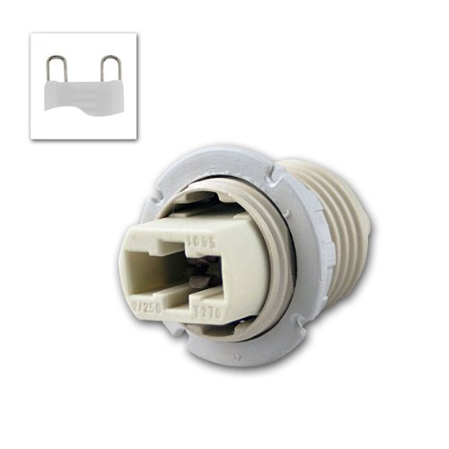 Preisvergleich Produktbild Hochvolt-Fassung G9, Steckklemmen, Ø 20,8mm