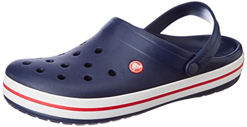 Image of Crocs Unisex Adult Crocband Clog, Navy N, 12 UK M (M13)
