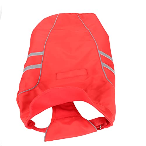 Resto Refletivo de Cachorro Vermelho Com Alta Visibilidade para Atividades Ao Ar Livre e Caminhada N