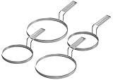 Outdoorchef Grillzubehör, Pfannkuchen Ring Set, silber, 18x6x31,5 cm, 18.212.00