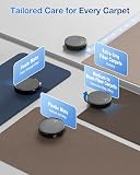 ECOVACS DEEBOT T80 Omni Robot Vacuum, OZMO Roller Mop Instant Self-Washing 18000Pa Suction, TruEdge Edge Cleaning, ZeroTangle 3.0, Hands-Free Station, AI Navigation, Perfect for Pet Hair & Carpets - 8