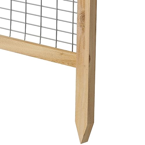 Greenes Fence RCCG4PK CritterGuard Cedar Garden Fence, Pack of 4, 23.5" - Thumbnail 6