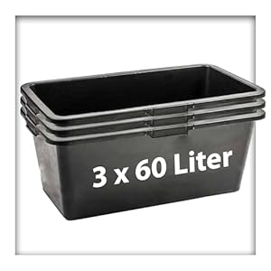 KiesKönig 60 Liter Mörtelkasten 3er Set