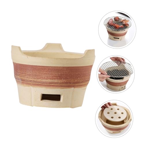 Poêle à durable en argile pour cuisson extérieure premium - 4