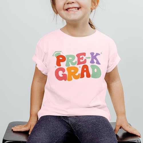 Image of Pre-K Graduation Shirt: Toddler Girls Boys Last Day of School T-Shirt Kids 2026 Preschool Graduation Gift Tops