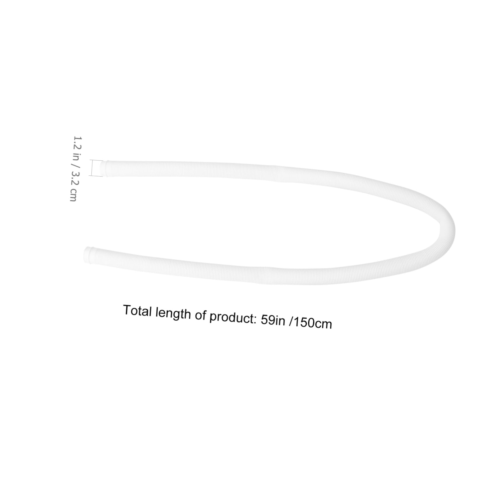 FUNOMOCYA Water Pump Hose for Swimming Pool Pool Filter Hose Replacement Gum