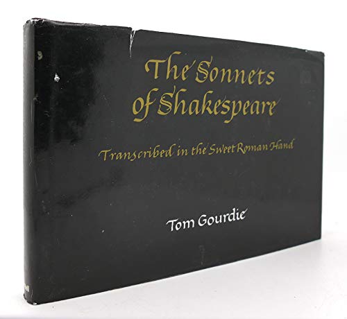 The Sonnets of Shakespeare: Transcribed in the ... 0304321710 Book Cover