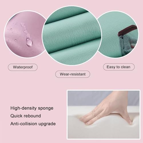 Tapis mural pour tête de lit, anti-collision, doux pour chambres, dortoirs et hôtels