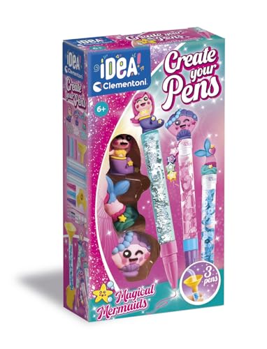 Clementoni - Crée TES stylos - Magical Mermaids