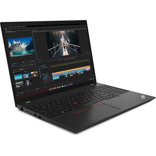 Image of Lenovo ThinkPad T16 Gen 2 21HH001FUS 16 inch Notebook - WUXGA - 1920 x 1200 - Intel Core i5 13th Gen i5-1335U Deca-core (10 Core) - 16 GB Total RAM - 16 GB On-Board Memory - 256 GB SSD - Thunder Black