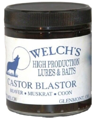 Castor Blastor - Welch High Production Lures Large 4 oz Jar