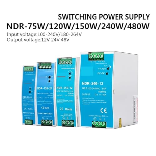 Bloc alimentation à découpage 24V DC pour système de commande et LED - 2