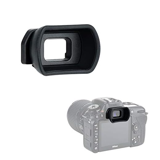Kiwifotos Long Soft Viewfinder Eyecup Eyepiece for Nikon D750 D780 D610 D600 D7500 D7200 D7100 D7000 D5200 D5100 D5000 D3500 D3400 D3300 D3200 D3100 D3000 D300s and More